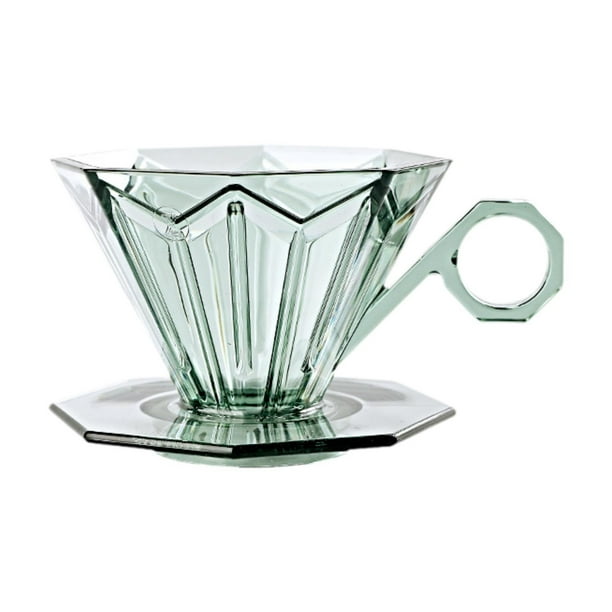 Filtro de café multiusos para cafetera profesional, fácil de preparar. Verde