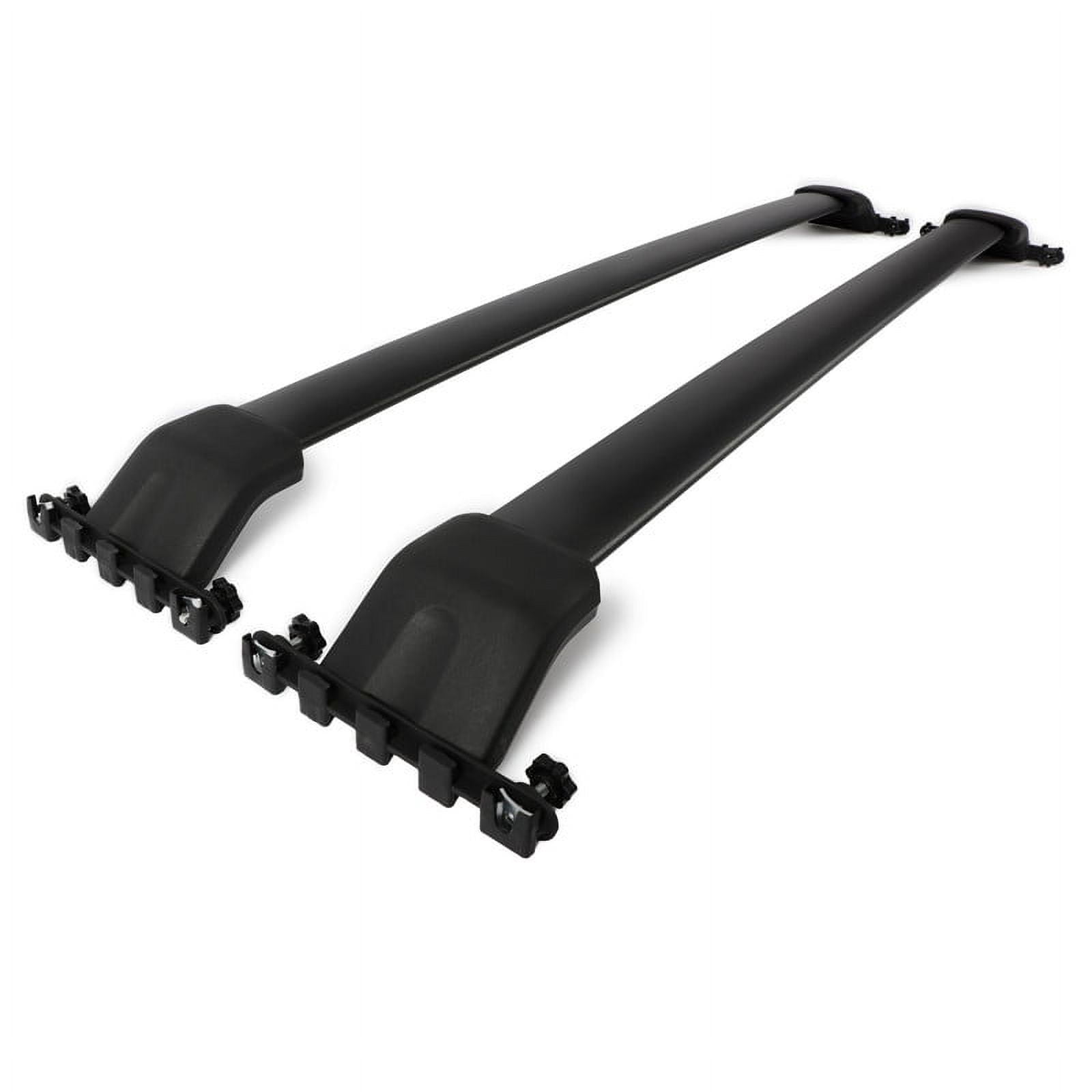 Kojem Roof Rack Cross Bars Luggage Cargo Carrier for 2009-2015 Honda Pilot Snowboard Skiboard Canoe Kayak Bike Rack 165LBS