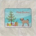 thumbnail image 3 of Fawn Puggle Christmas Tree Machine Washable Memory Foam Mat, 3 of 4