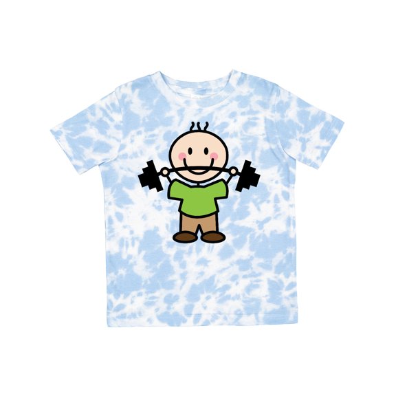 Inktastic Weightlifting Boy Weightlifter Exercise Boys Toddler T-Shirt