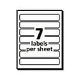 Avery File Folder Labels, Removable Adhesive, Assorted Colors, 1/3 Cut