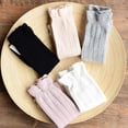 thumbnail image 3 of 5 Pack Baby Girl Knee High Socks Toddler Dress Socks Baby Bow Stocking Cotton Infant Socks, 3 of 7