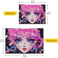 thumbnail image 5 of Dreamtimes Manga Style Pink Puzzle 1000 Pieces - Wooden Jigsaw Puzzles for Family Games - Suitable for Teenagers and Adults, 5 of 7