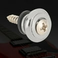 thumbnail image 4 of Guitar Strap Lock Button Security Quick Release Straplocks Strap Retainer System for Ukulele Electric Bass, 4 of 7