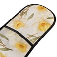 thumbnail image 2 of Dailycode Double Sided Oven Mitt with Loop Heat Resistant Kitchen Long Potholders 7" x 35" Daffodils Flower, 2 of 6