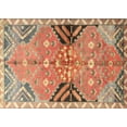 thumbnail image 1 of Ahgly Company Indoor Rectangle Traditional Brownish Green Persian Area Rugs, 3' x 5', 1 of 6