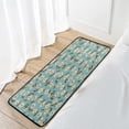 thumbnail image 6 of Dreamtimes 39x20 Inch Area Rug Floral Daisy Pattern Door Mat Washable Non-Slip Throw Floor Carpet Comfort Standing Mat for Kitchen, Floor, Office, Sink, Laundry, 6 of 6