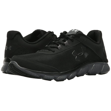 Under Armour Men's Micro G Assert 7 Shoes Black/Rhino Gray (Best Lifestyle Shoes Under 100)
