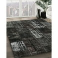 thumbnail image 2 of Ahgly Company Indoor Square Contemporary Mid Gray Patchwork Area Rugs, 5' Square, 2 of 6