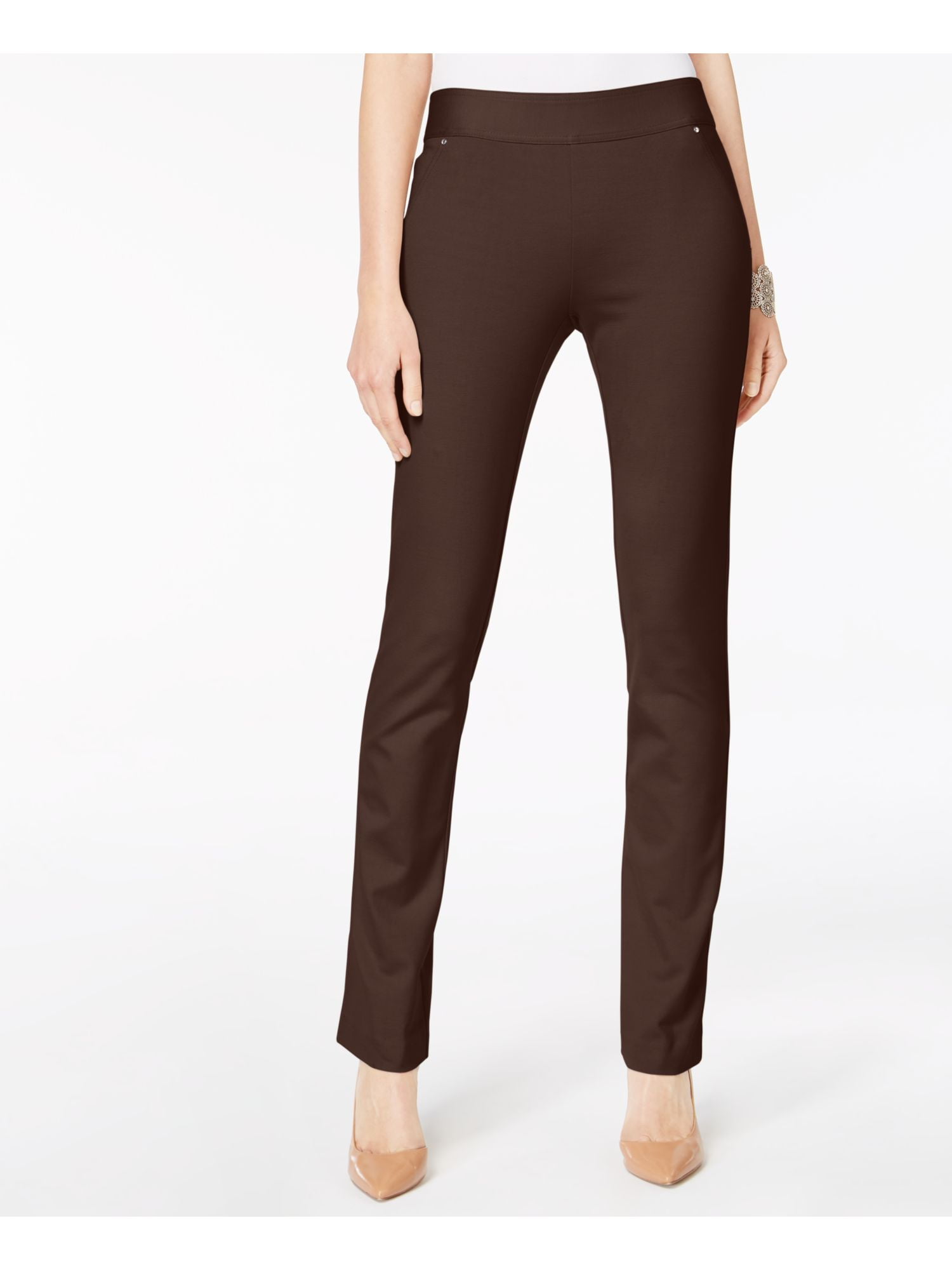 misses brown dress pants