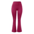 thumbnail image 4 of SXcggal Womens Yoga Pants Pockets High Waist Workout Pants Casual Trousers Breathable Sporty Casual Women's Yoga Pants, 4 of 6
