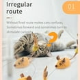 thumbnail image 3 of Interactivo Juguete Ratón en Movimiento Juguetes para Gatos Control Remoto Juguetes para Gatos Ratones Juguete Electrónico en Movimiento Auto Juego Regalo Amarillo, 3 of 8