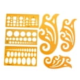 thumbnail image 4 of MLINS  6 PCS/Set Drawing Template Ruler Design Templates Building Formwork, 4 of 8