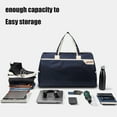 thumbnail image 5 of RKSTN Simple And Stylish Short-Distance Travel Sports Fitness Bag, Large-Capacity Storage Bag Blue, 5 of 5
