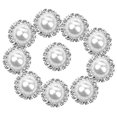 thumbnail image 1 of 10 botones de perlas de cristal BLESIY con plano para decoración de costura DIY, 1 of 8