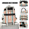 thumbnail image 3 of FORMRS Mini Backpack Purse for Women Quilted Travel Daypack Casual Shoulder Bag, Simple Nautical Pattern, 3 of 7