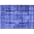 thumbnail image 1 of Ahgly Company Machine Washable Indoor Rectangle Oriental Blue Industrial Area Rugs, 7' x 10', 1 of 4