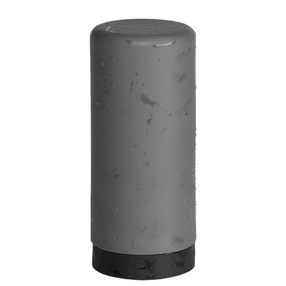 240ml Silicone Soap Dispenser Liquid Soaps Lotions Essential Oils Refillable Leakproof Bottle Home Soap Container,Gray