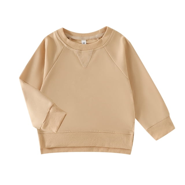 AQUARIVE Chandail à Capuche pour Filles Col Rond Manches Longues Chandail-Over Décontracté Style Printemps