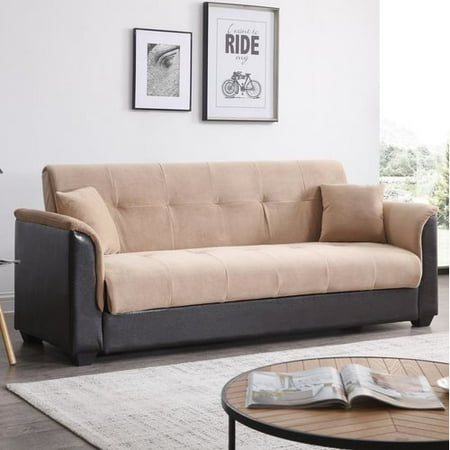 Ebern Designs Brick Champion Convertible Sofa This On Opens A Dialog That Displays Additional Images For Product With The Option To Zoom In Or Out