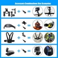 thumbnail image 5 of 60-in-1 GoPro Mounting Kit, Compatible with Hero 13-1, Insta360, DJI Osmo, Includes Camera Mounts & Attachments, 5 of 5