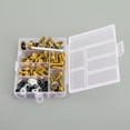 thumbnail image 4 of 158PCS Motorcycle Sportbike Windscreen Fairing Bolt Kit Fastener Clip Screw Gold, 4 of 10