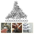 thumbnail image 4 of Miangastore Kit d'Œillets en Cuir Blancs 100 Pcs 0.4X0.4X0.2In, 4 of 9