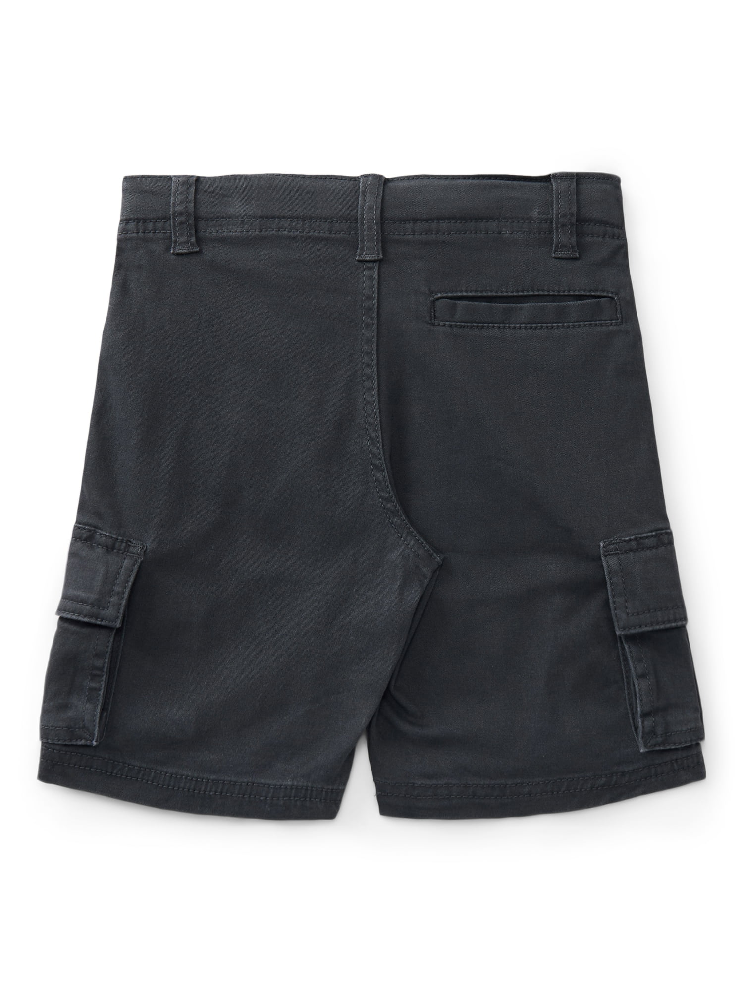Wonder Nation Boys Twill Cargo Shorts, Sizes 4-18