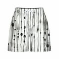 thumbnail image 4 of Pantalones Cortos Sueltos para Mujeres de Verano Impreso Encaje Hasta Bolsillo Elástico Pantalones Cortos Casuales Poliéster, Moda Pantalones Cortos de Verano para Uso Diario Y de Ocio, 4 of 8
