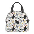 thumbnail image 2 of Goofa Funny Puppy Pattern Lunch Bag ,Insulated Lunch Box, Small Leakproof Cooler Food Lunch Containers Reusable High Capacity Lunch Tote Bags, 2 of 8