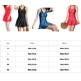 thumbnail image 2 of Soidarity Traje de baño duradero y de secado rápido para mujer, traje de baño cómodo y modesto, traje de baño elegante para mujer Traje de baño negro XXXL, 2 of 6