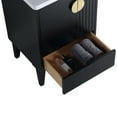 thumbnail image 5 of Venezian Collection - 20" Single Black Bathroom Vanity, - Brass Handles.&nbsp;, 5 of 9