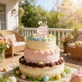 thumbnail image 6 of Easter Cake Toppers, Easter Dessert Decorations, Acrylic Holiday Baking Toppers For Cakes And Cupcakes, Set Of 1, 6 of 7
