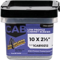 Western Builders Supply Big Timber #10 T-25 Low Profile Bronze Wood Screw - 79 Pack, 2.5 In