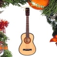 thumbnail image 4 of Guitarra En Miniatura, Adornos Colgantes De Guitarra De 5,9 Pulgadas, Superficie De Pintura Fina Compacta Exquisita De Resina, Portátil Para Cumpleaños, 4 of 7