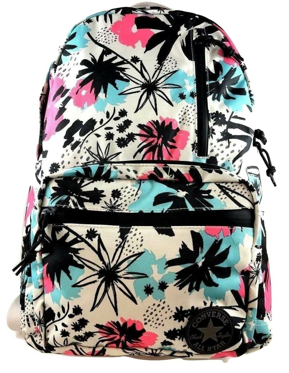converse floral backpack