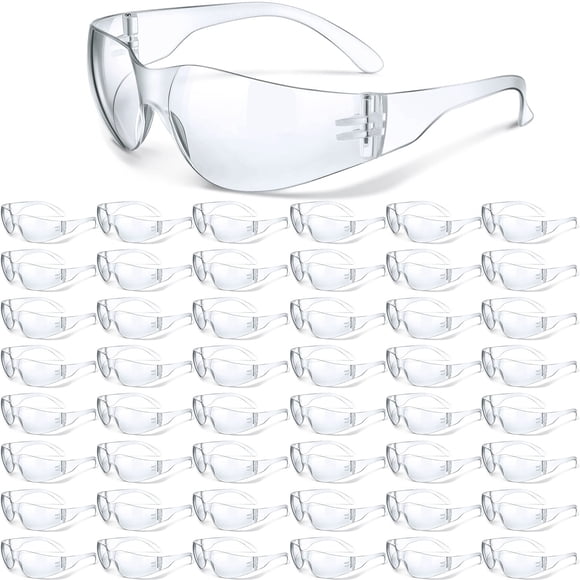 Gafas de seguridad Weewooday, paquete de 48 unidades, talla única, protección ocular