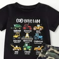 thumbnail image 5 of Xudanell Toddler Baby Boy Summer Outfits God Says I Am Strong Truck Tractor T-Shirt Tops Camouflage Shorts Infant Clothes (Dark Gray, 18-24 Months), 5 of 5
