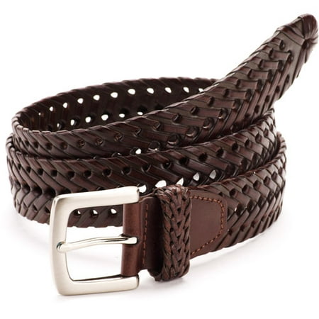 Faded Glory - Men&#39;s Braided Leather Belt - 0