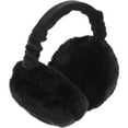 thumbnail image 2 of YIHONGMU Ear Muffs Winter Women Soft Warm Furry Plush Earmuffs (Black), 2 of 6