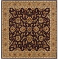 thumbnail image 5 of Hauteloom Cherryvale Wool Living Room, Bedroom Area Rug - Traditional - Burgundy, Tan, LightBeige - 18" Sample, 5 of 15