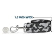 thumbnail image 6 of Buckle-Down Pet Leash, Dog Leash, Corgi Silhouette Poses Grays, 6 Feet Long 1.0 Inch Wide, 6 of 6