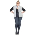 thumbnail image 4 of White Mark Women's Sherpa Outerwear Vest, 4 of 6