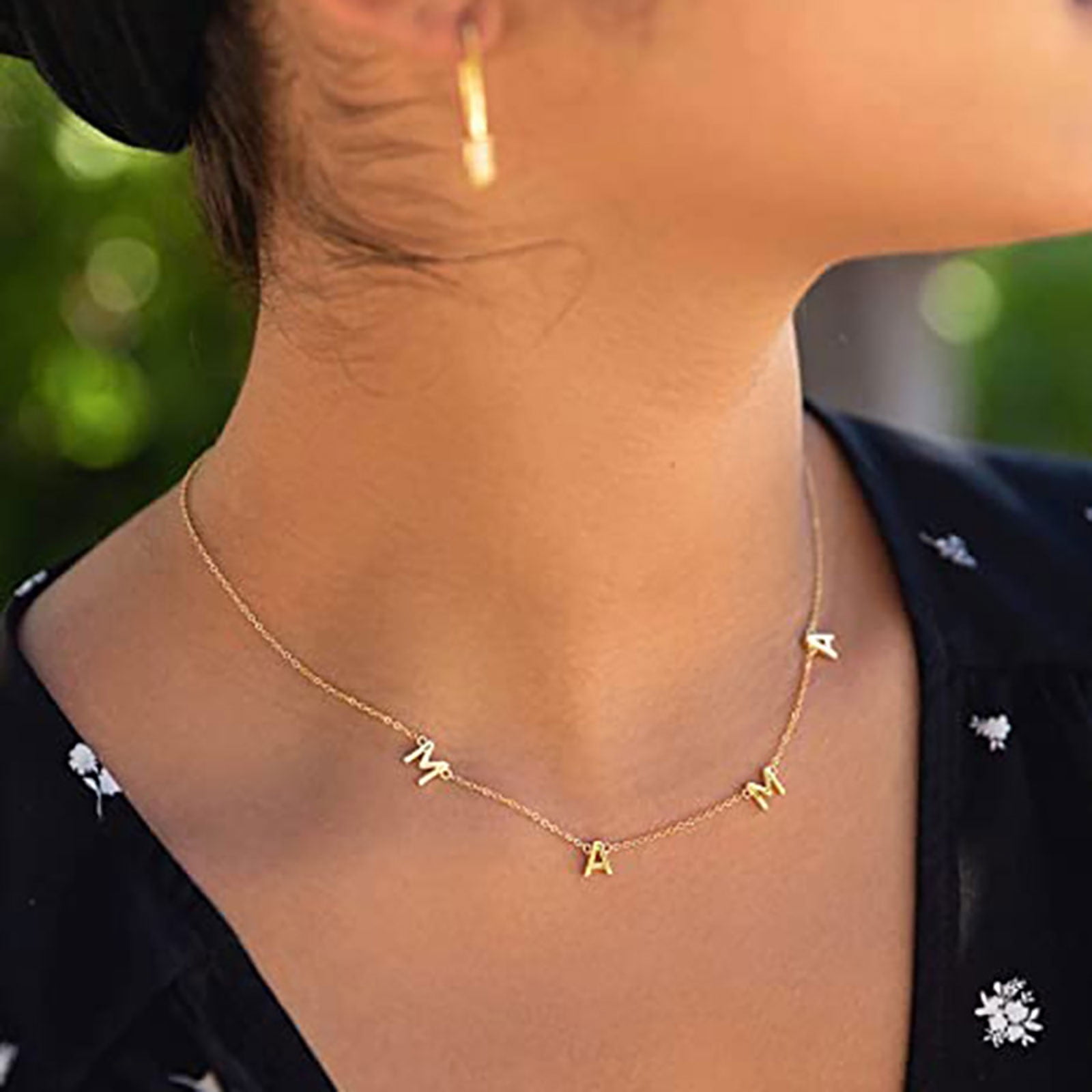Necklaces Pendants Letter MAMA Necklace 