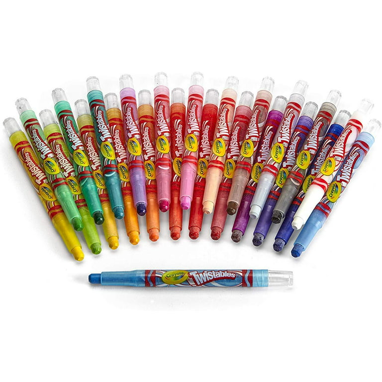 Crayola Twistables Nontoxic Colored Pencils Assorted Colors No