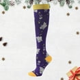 thumbnail image 2 of FhsagQ Socks Socks Hommes Entrejambe Ouvert Grande Taille Exercice Stress Socks Élastique Socks Course Saut Compression Socks Bas Jacquard Mollet Socks Hommes Socks Grande Taille Rouge Melon D\'eau S, 2 of 3