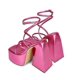 thumbnail image 3 of Womens Open Toe Ankle Strap Platform Wedge Shoes Casual Sandals, 3 of 5