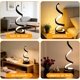 thumbnail image 5 of Lámpara de Mesa, Lámpara USB con Diseño Espiral Moderno 3 Colores de Luz Ajustable y Brillo Regulable Iluminación Suave para Dormitorio Oficina Salón y Estantería, 5 of 7