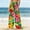 Swimwear-Multicolor, variant on Gamivast Womens Swimsuit Cover up Pants Graphic Pull On Sheer Beach Pant Lightweight Boho Wide Leg Elastic Waist Swimwear Coverup Summer Beach Wear