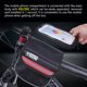 thumbnail image 3 of DUUTI Bolsa delantera para bicicleta Servicio prolongado Material premium Colores surtidos Bolsa impermeable para ciclismo Soporte para teléfono Accesorios para bicicletas Rojo L Methold OD003220-07, 3 of 7